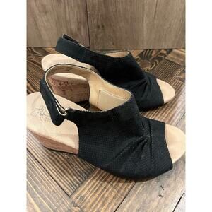 Life Stride Wedge Sandals Women 10 Summer Bohemian Hippie Western Shoe Vacation